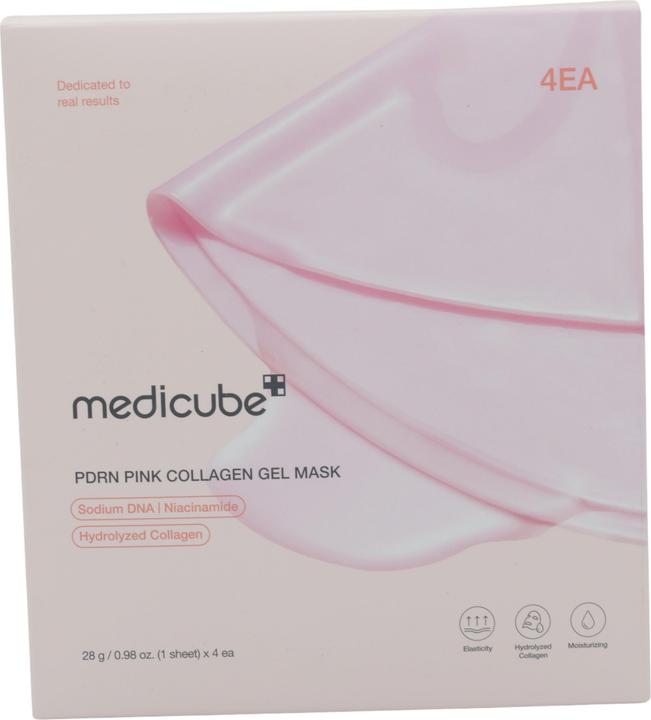 Actual product image Medicube PDRN Pink Collagen Gel Masks