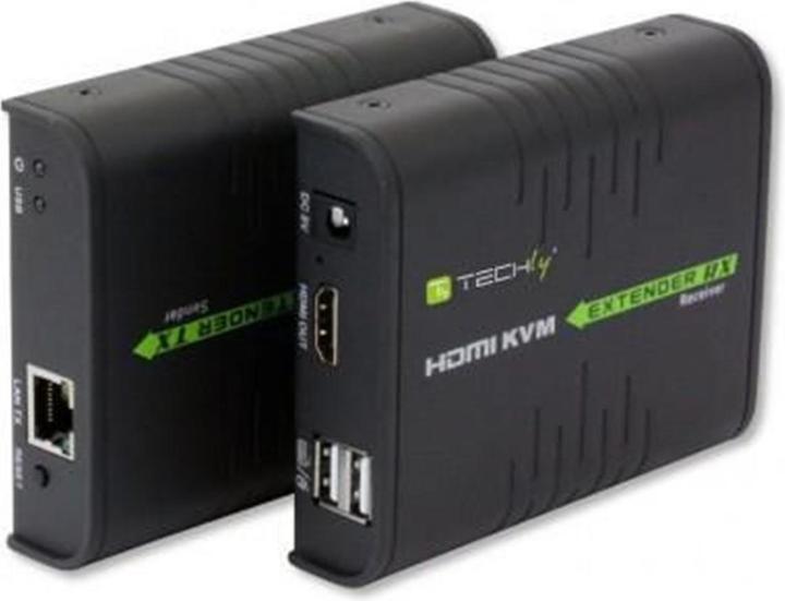 Techly Estensore KVM HDMI tramite cavo di rete