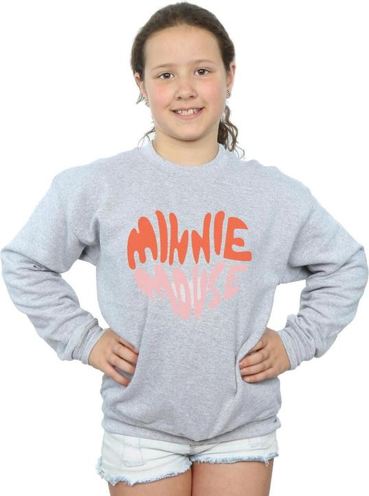 Produktbild Disney Minnie Mouse Heart Shaped Sweatshirt Mädchen (140, 146)