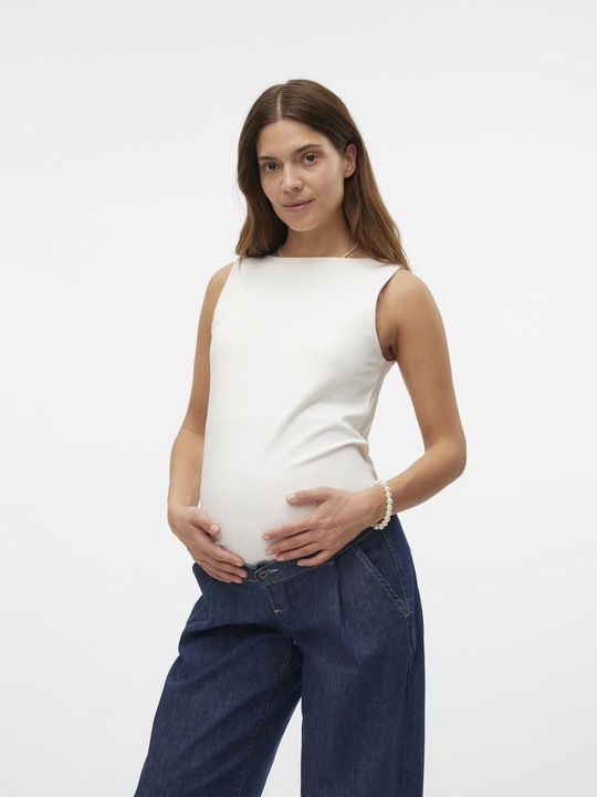 Image du produit Vero Moda Maternity Coupe normale Encolure trapèze Top (XL)
