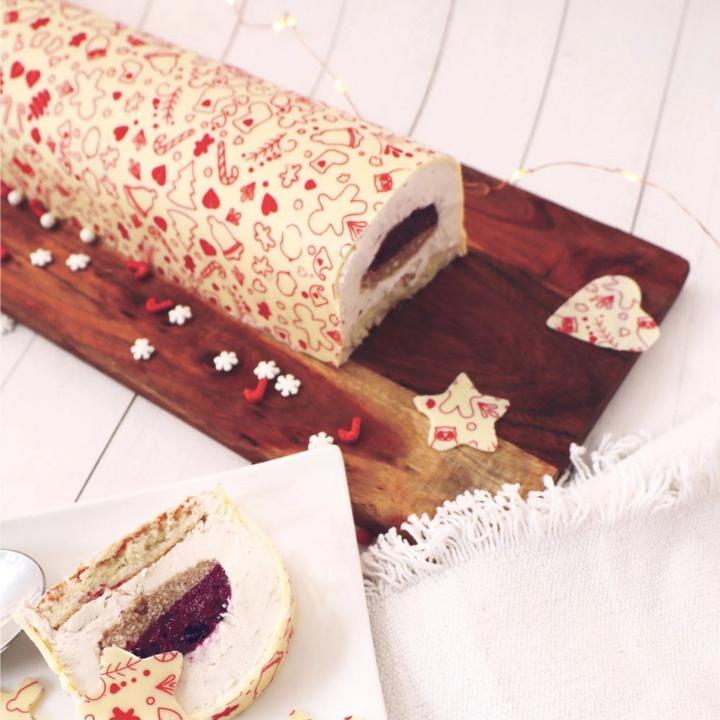 Image du produit ScrapCooking Lot de 2 feuilles de transfert motifs de Noël goût chocolat (2 x)