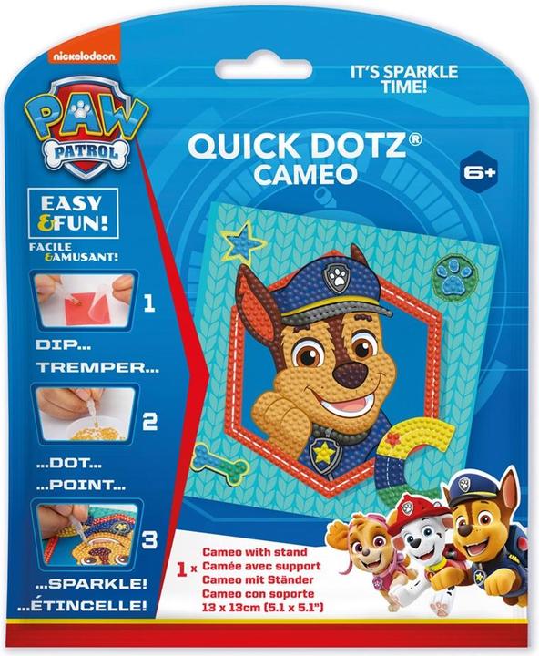 Actual product image Diamond Dotz Diamond Painting Paw Patrol Chase