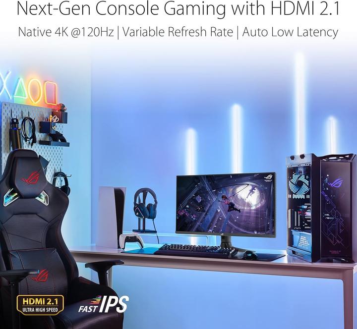 Actual product image ASUS ROG Strix XG32UQ (3840 x 2160 Pixels, 32")