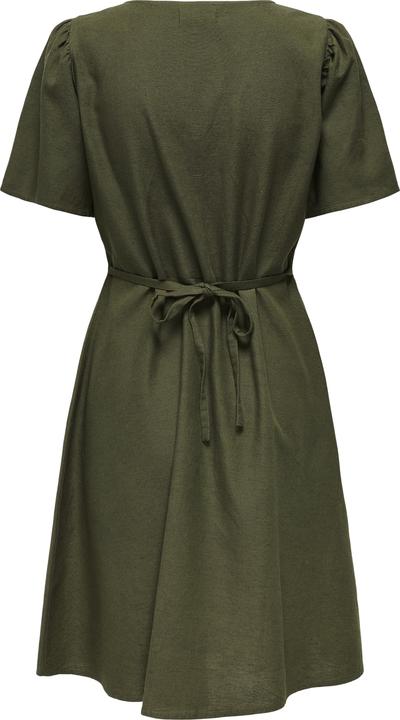 Actual product image Only Onlvita Life Linen S/S Short Dress Wvn (S)