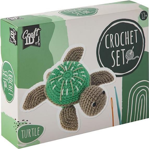 Actual product image Legind Craft ID crochet set turtle