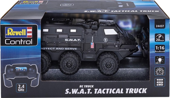 Actual product image Revell S.W.A.T. Tactical Truck