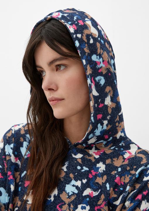 Image du produit s.Oliver T-Shirt Hoodie mit Allover-Muster (32)