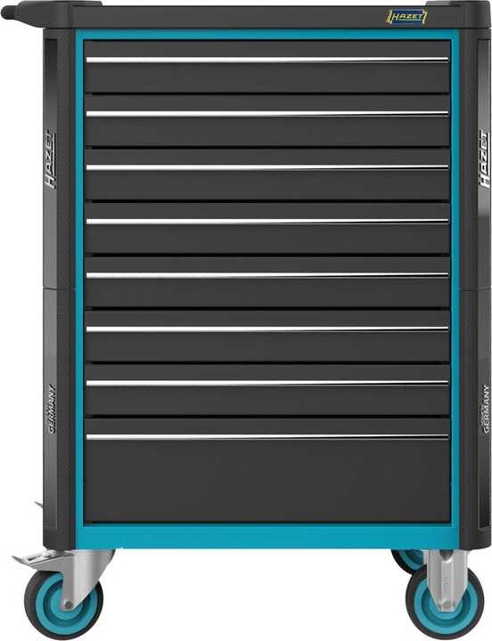 Produktbild HAZET Werkstattwagen Assistent 179N-8 ∙ Schubladen, flach: 7 x 81 x 522 x 398 mm ∙ Schubladen, hoch… (8 x)