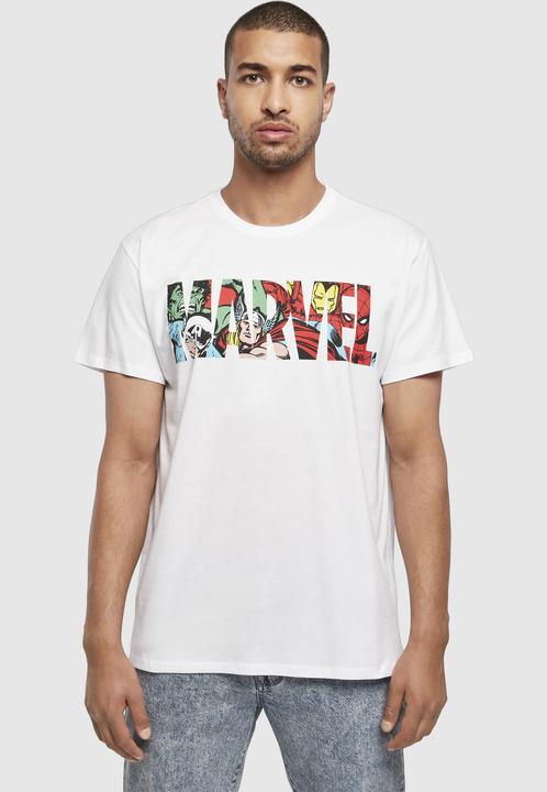 Image du produit Merchcode Tee Marvel Logo Character (S)