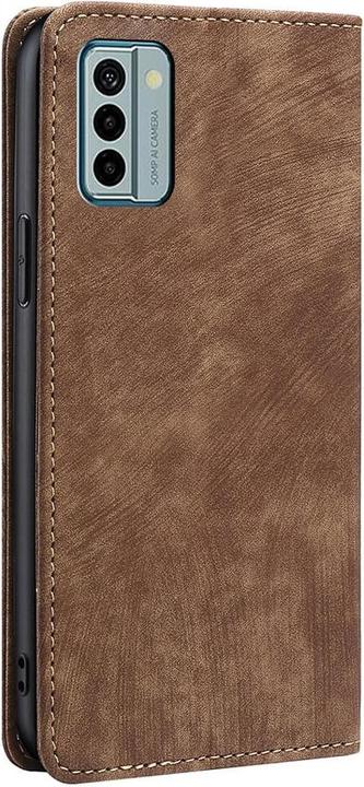 Actual product image Cover-Discount Nokia G22 - Case with RFID Blocker brown (Nokia G22)