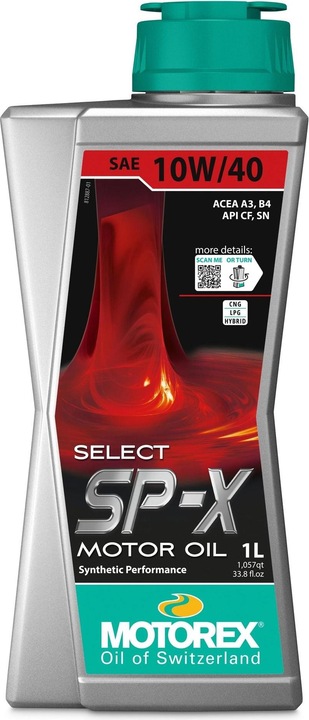 Immagine prodotto Motorex Seleziona SP-X (1 l, SAE 10W-40)
