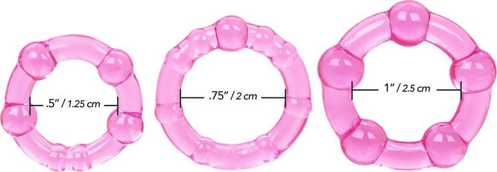 Produktbild CalExotics Island Rings (2 cm)