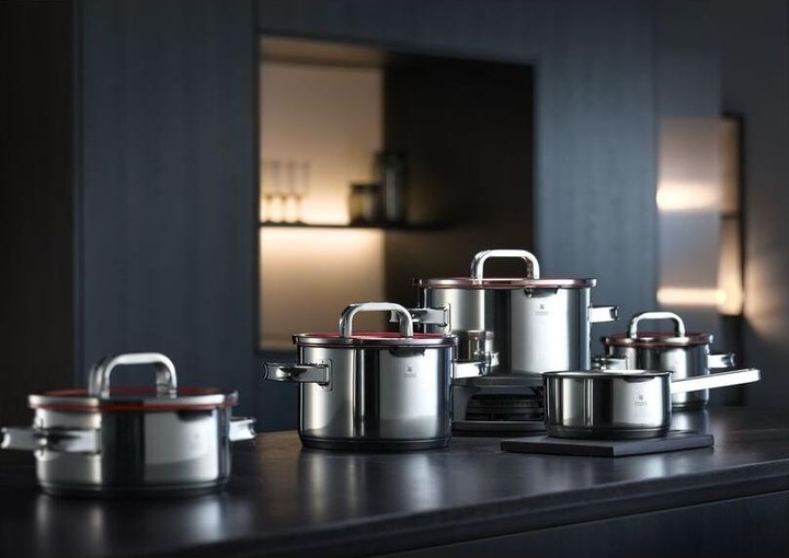 Actual product image WMF 0760556380 POT SET 5 PCS FUNCTION 4 (24 cm, Pan set + pot set, Stainless steel)