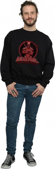 Produktbild Deadpool Crossed Arms Logo Sweatshirt (S)