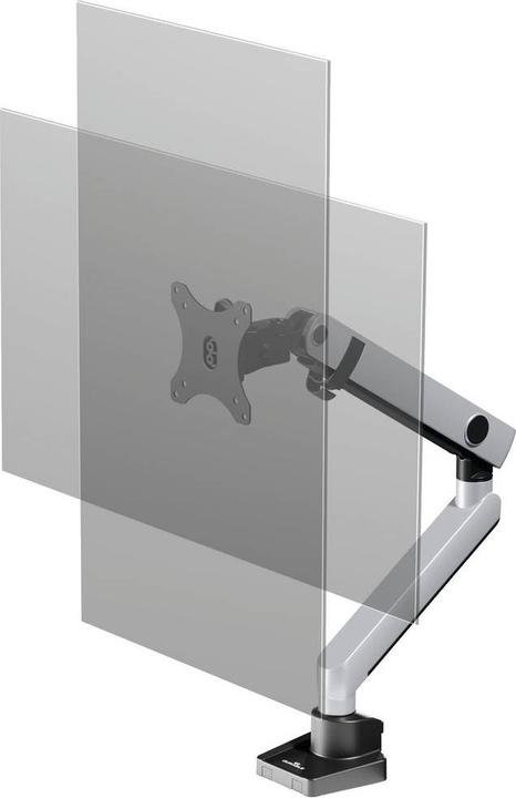 Produktbild Durable Monitorhalt. SELECT PLUS m Arm f 1 Mon. Tischb. Sil. (Tisch, 32", 8 kg)