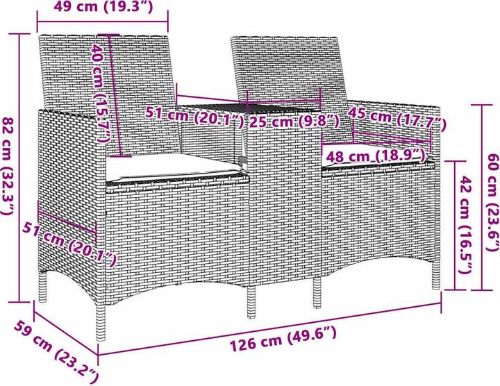 Produktbild vidaXL Molly