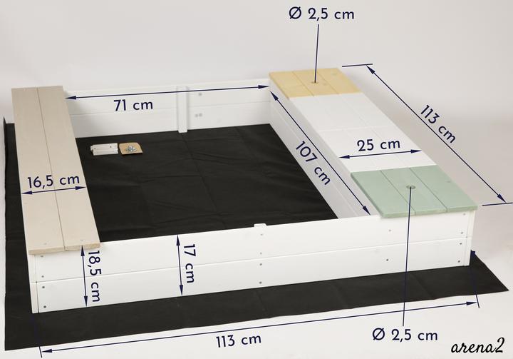 Actual product image Wondermake Arena2 with play trays and cover