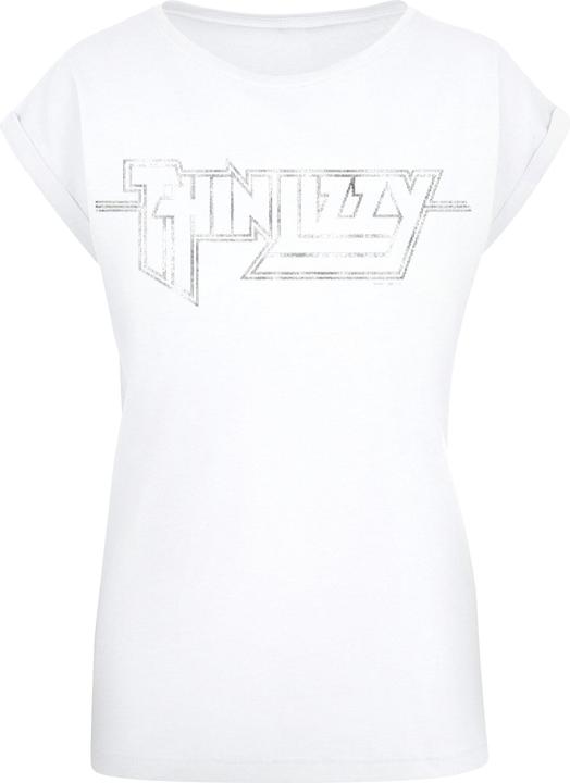 Produktbild Merchcode Ladies Thin Lizzy - TL Superhero Extended Shoulder Tee - 181497 (S)