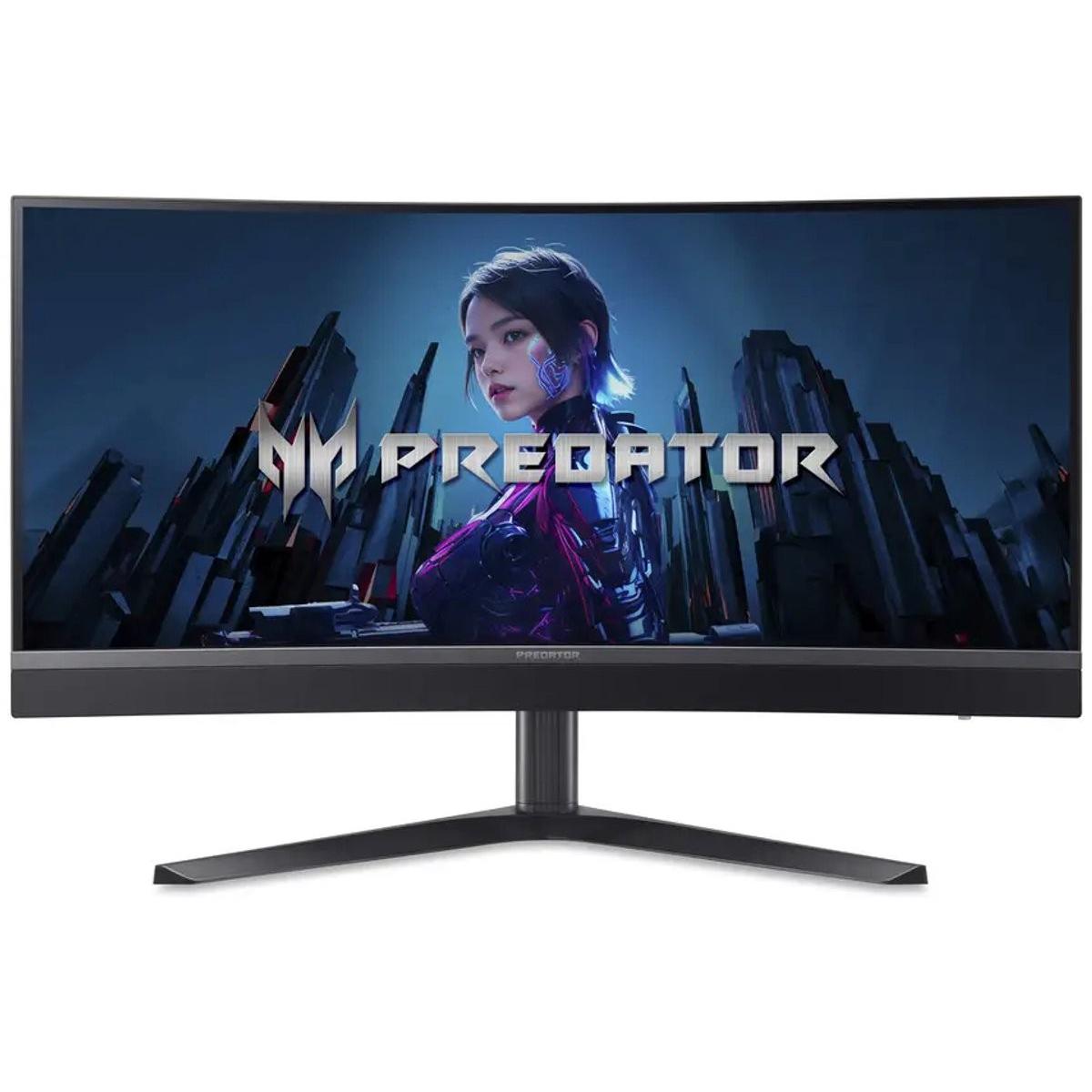 Acer Predator X34V3bmiiphuzx (3440 x 1440 Pixel, 34"), Monitor, Schwarz