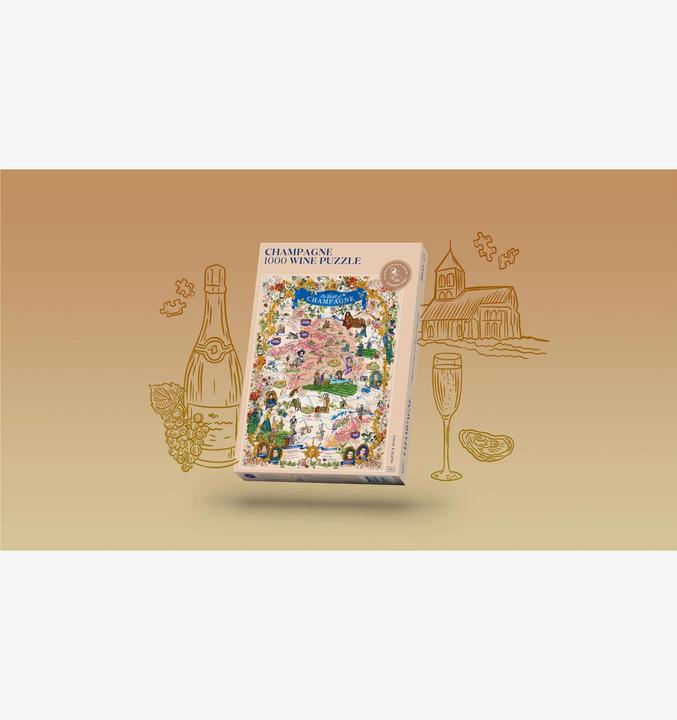 Produktbild Water & Wines Puzzle roségold
