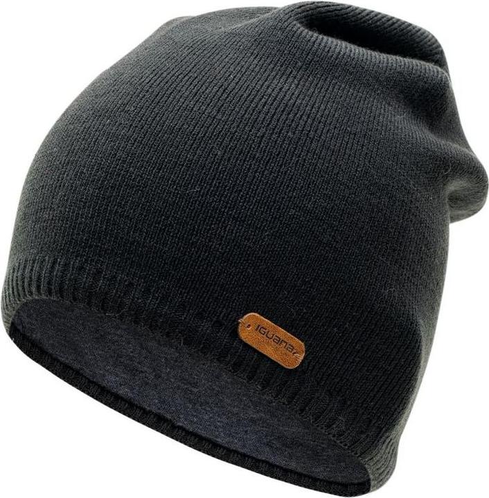 Actual product image Iguana Winisk black men's cap