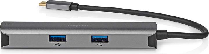 Produktbild Nedis USB Multi-Port Adapter USB 3.2 Gen 1, USB-C™ Male, HDMI™ Female, RJ45 Female, 3x USB-A Female (USB-C, 5 Ports)