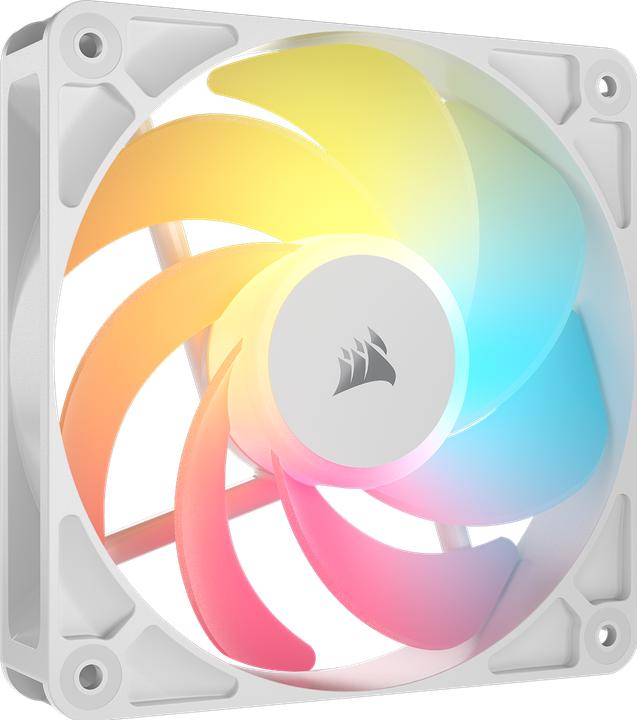 Produktbild Corsair PC-Lüfter R5 120-R ARGB Weiss, Beleuchtung: Ja (120 mm, 3x)