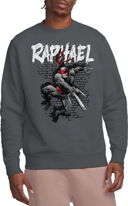 Actual product image Teenage Mutant NT Unisex Adult Raphael Sweatshirt (S)