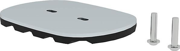 Actual product image Munk Günzburger nivello foot plate for gratings 126 x 89 mm