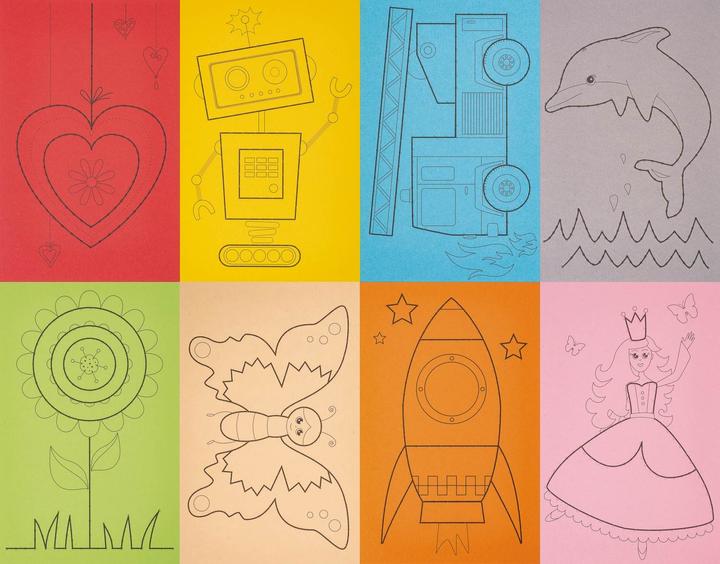 Produktbild Folia Ausnäh- oder Stickkarten