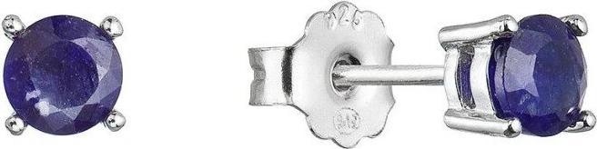 Produktbild Evolution Group - Silver earrings with real sapphire 11483.3 (Silber)