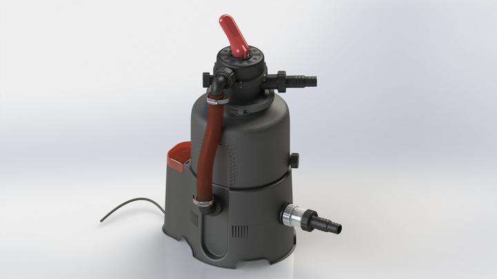 Produktbild Azuro Sandfilter 4m3/h + Timer