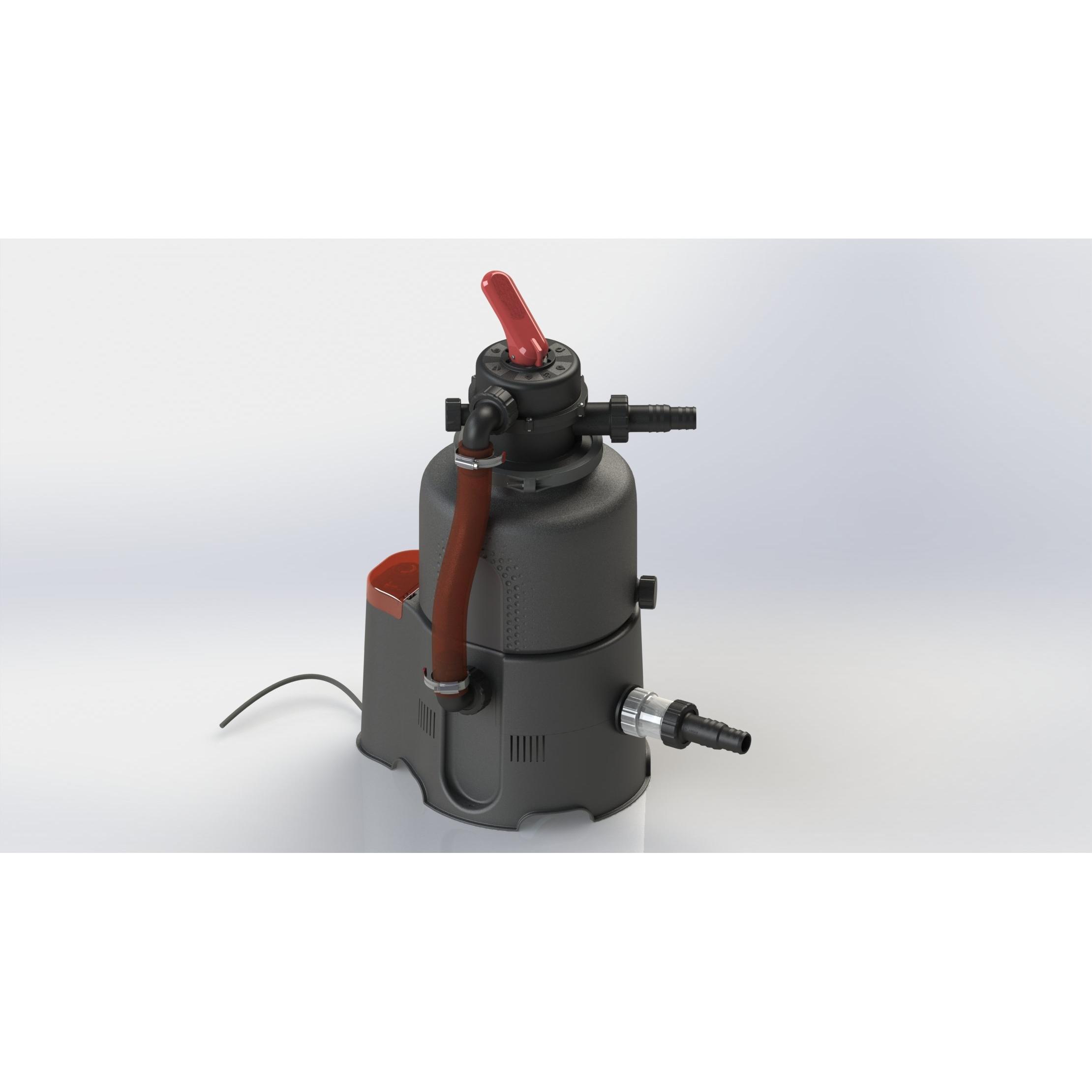 Thumbnail - Azuro, Pooltechnik, Sandfilter 4m3/h + Timer