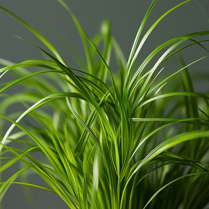 Actual product image Plant in a Box Cyperus zumula - Set of 6 Cyprus Grass (30 cm)