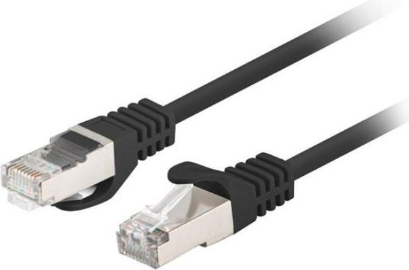 Produktbild Lanberg PATCHCORD KAT.6 FTP 0.5M CZARNY FLUKE PASSED 10-PACK (F/UTP, CAT6, 0.50 m)