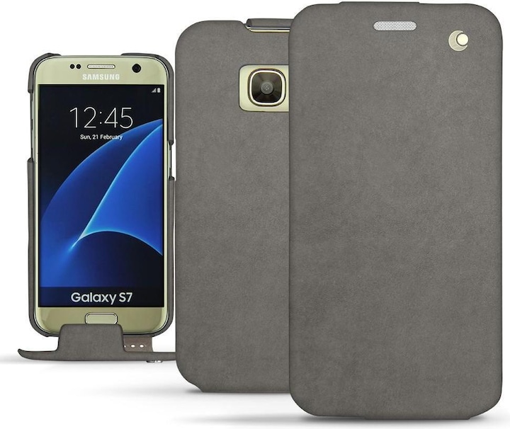 Actual product image Noreve Leather cover vertical (Samsung Galaxy S7)