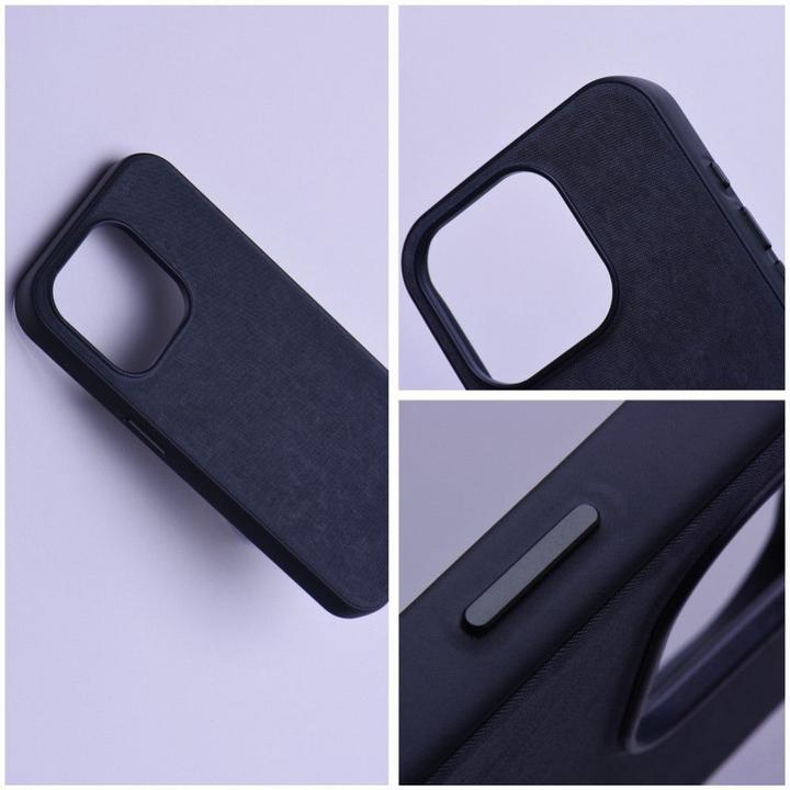 Actual product image OEM Back panel cover WOVEN MAG COVER case compatible with MagSafe for IPHONE 13 Pro black (Apple iPhone 13 Pro)