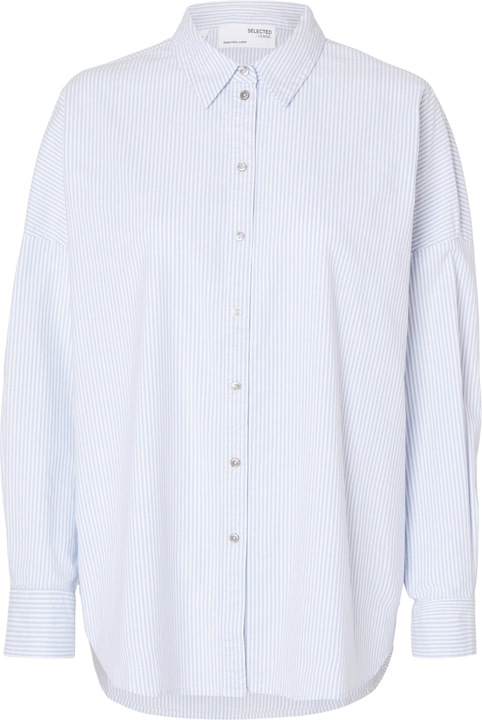 Selected Femme Oversized Baumwoll Hemd