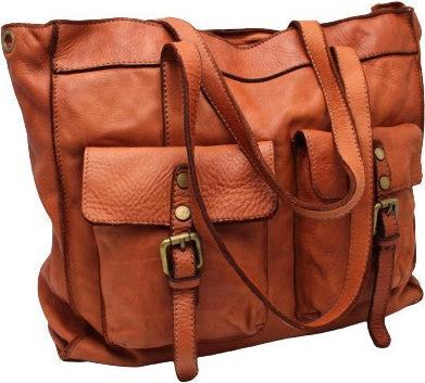 Immagine prodotto Only-Bags.Store Borsa in pelle, borsa grande in pelle morbida, borsa a tracolla, borse marroni