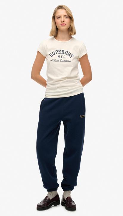 Image du produit Superdry Pantalon de survêtement à logo et chevilles resserrées Essential (S)