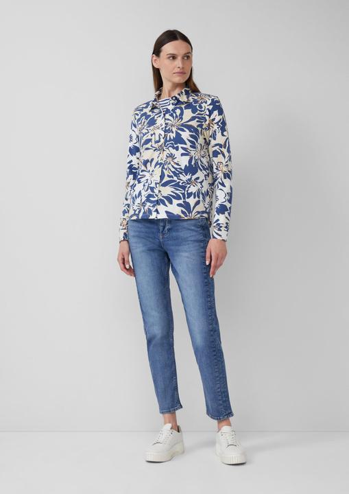 Produktbild s.Oliver T-Shirt Elastische Jerseybluse (48)