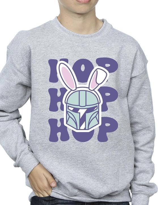 Produktbild Star Wars The Mandalorian Hop Into Easter Sweatshirt Jungen (128)