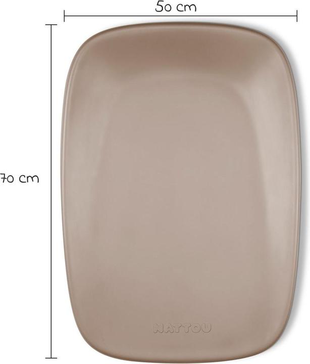 Produktbild Nattou Wickelauflagen Wickel-Set mit Wickelunterlage Softy & Windeleimer (50 x 70 cm)