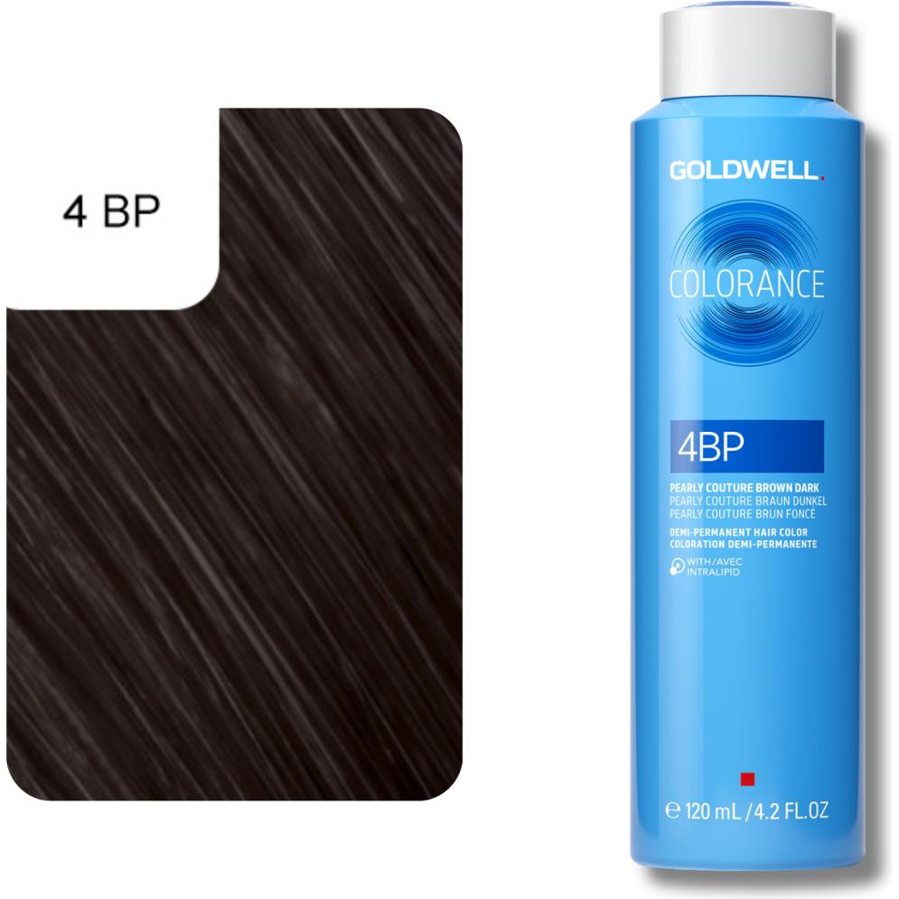 Thumbnail - Goldwell, Haarfarbe, Colorance (4BP pearly couture braun dunkel)