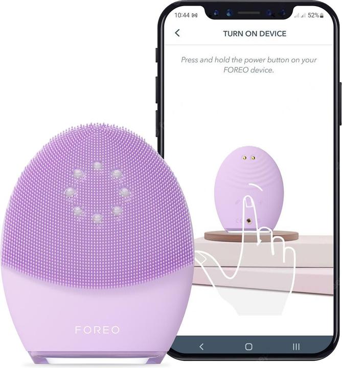 Actual product image Foreo LUNA Plus 4 Cleaning and lifting sonic brush - Variant: Sensitive Skin