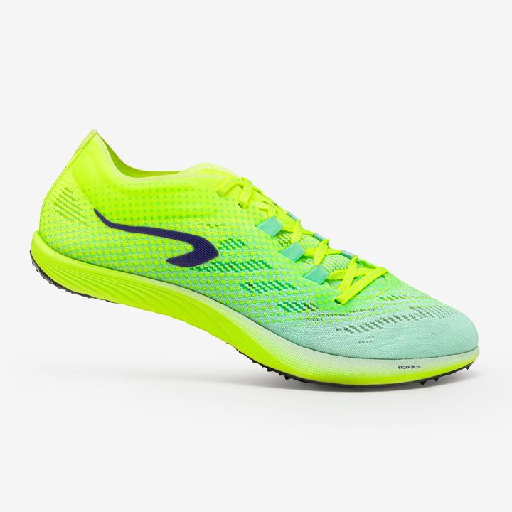 Produktbild Kiprun Laufschuhe Leichtathletik Spikes Langdistanz - AT Long grün/gelb (38)