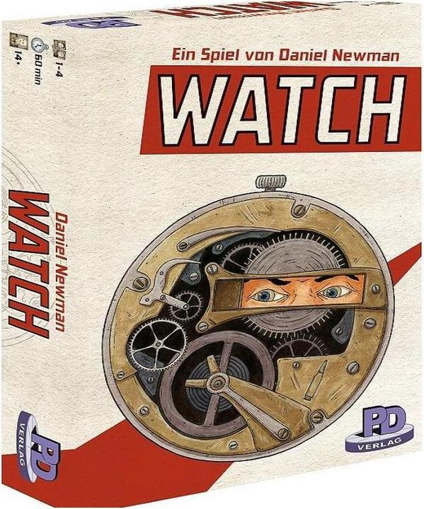 Actual product image PDVD1022 - Watch, board game, for 1-4 players, from 14 years (DE edition) (German, English)