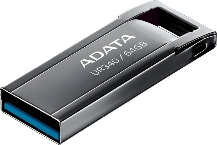 Actual product image Adata USB 64GB UR340 bk 3.2 Interface USB 3.2 Gen 1 (64 GB, USB-A)