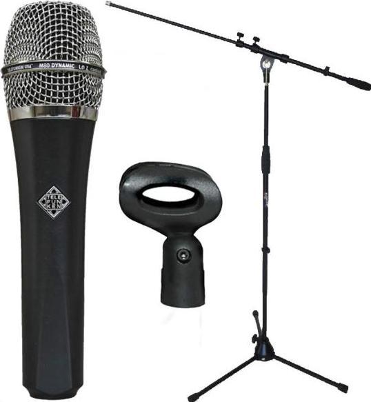 Telefunken M80 dynamisches Mikrofon mit Stativ