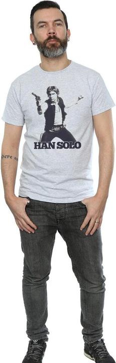 Produktbild Star Wars Han Solo Retro Photo TShirt (XL)